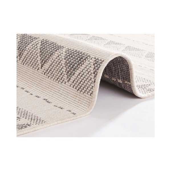 Szaro-kremowy chodnik odpowiedni na zewnątrz NORTHRUGS Bahamas, 80x350 cm-image-3