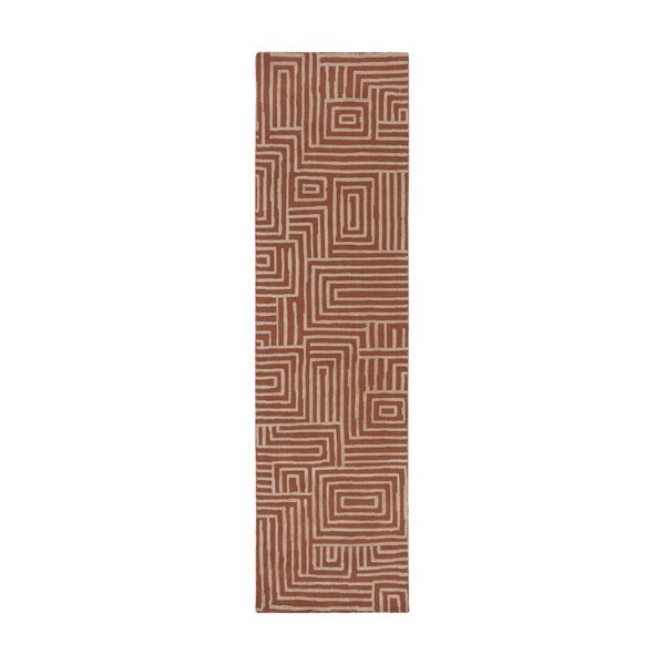 Chodnik w kolorze terakoty 80x300 cm Kylo – Flair Rugs