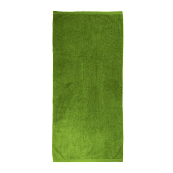 Zielony ręcznik Artex Alpha, 70x140 cm