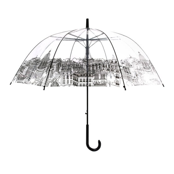 Przezroczysty parasol Paris