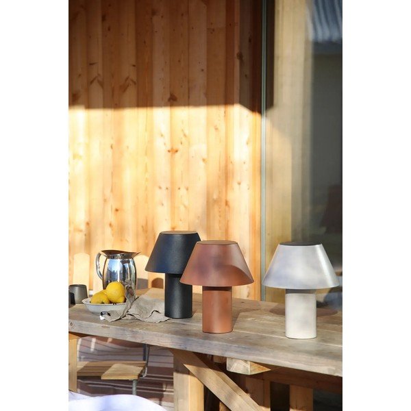 Lampa zewnętrzna stołowa LED ze ściemniaczem solarna/na USB ø 25 cm Vivo – Markslöjd-image-4