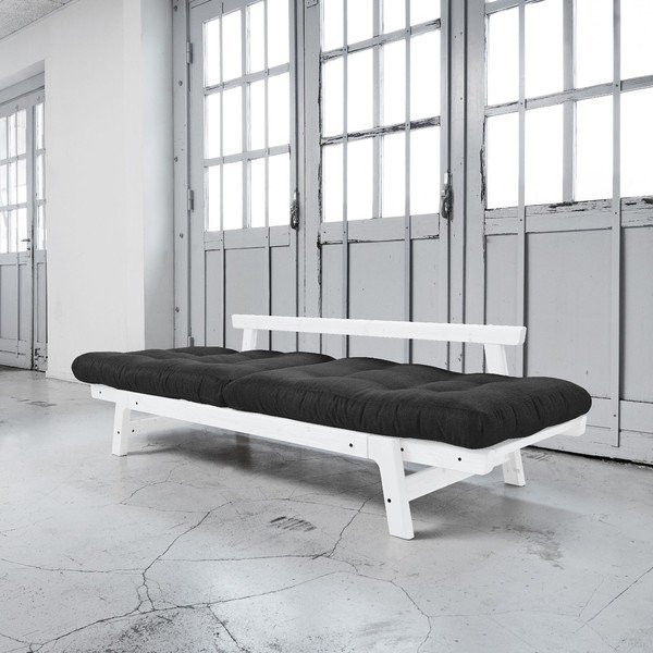 Sofa rozkładana Karup Step White/Dark-image-3