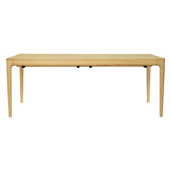 Rozkładany stół z litego drewna dębowego 90x200 cm Heart'n'Soul – UMAGE-image-4