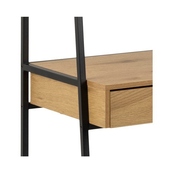 Regał w dekorze dzikiego dębu Actona Seaford, 77x174,5 cm-image-4