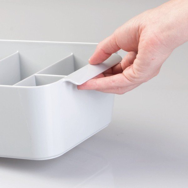 Szary organizer InterDesign Clarity Divided-image-1