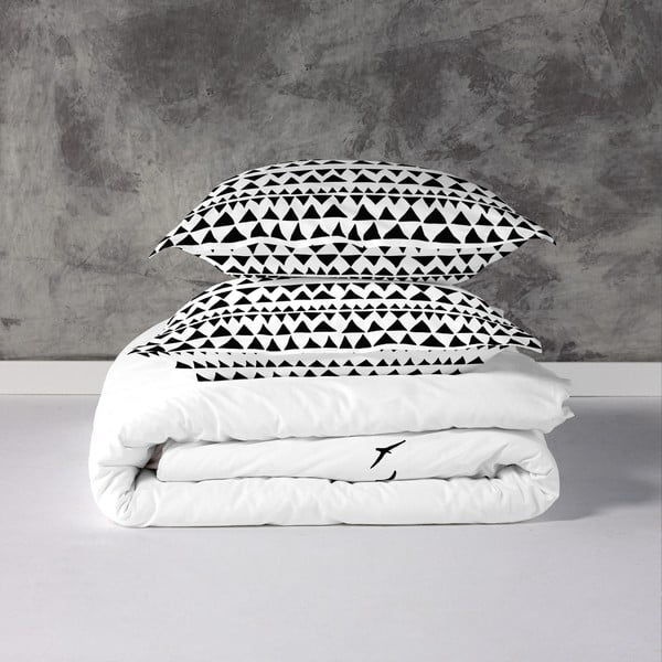 Bawełniana poszwa na kołdrę Blanc Trip, 140x200 cm-image-3