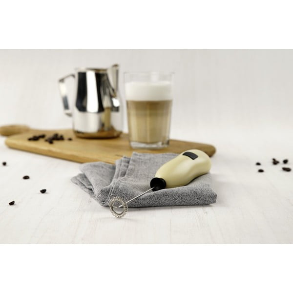 Żółty spieniacz do mleka Fackelmann Coffee & Tea-image-1