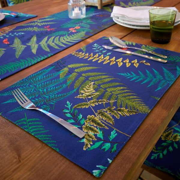 Tekstylne maty stołowe zestaw 2 szt. 30x46 cm Woodland Fern – RHS