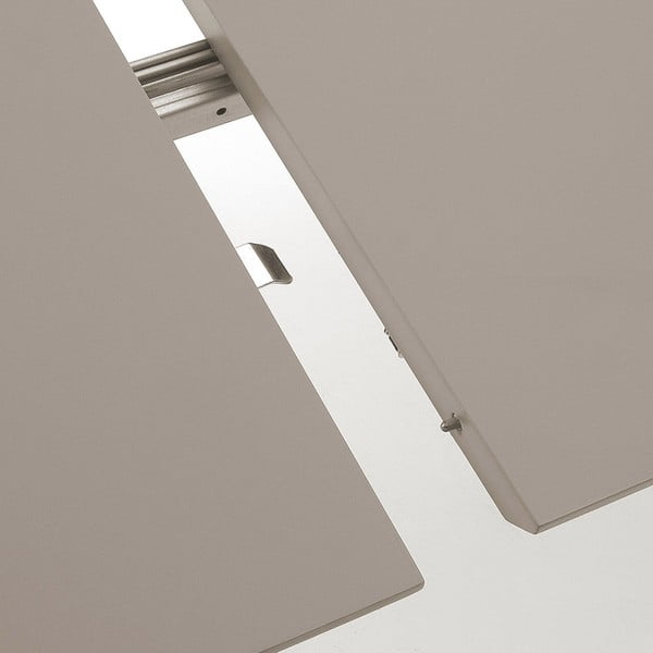 Szary rozkładany stół Kave Home Oakland, 160 x 100 cm-image-1