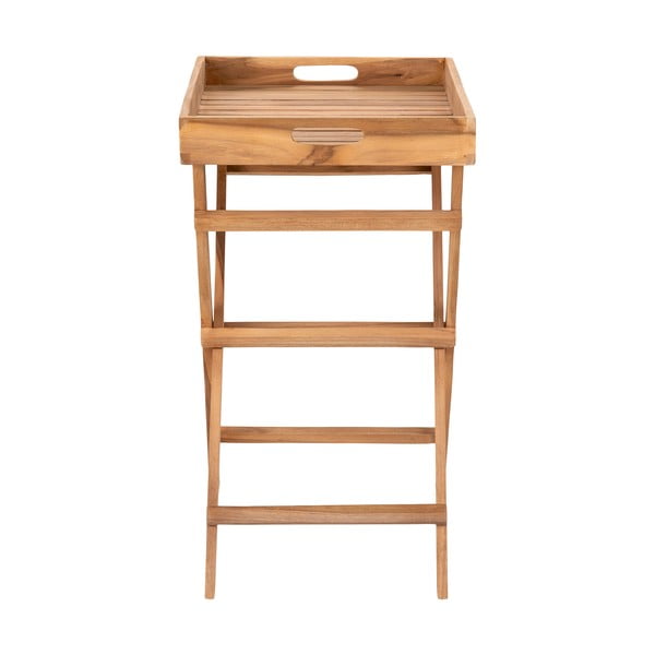 Barek ogrodowy z litego drewna tekowego 29x39 cm Ronda – House Nordic-image-2