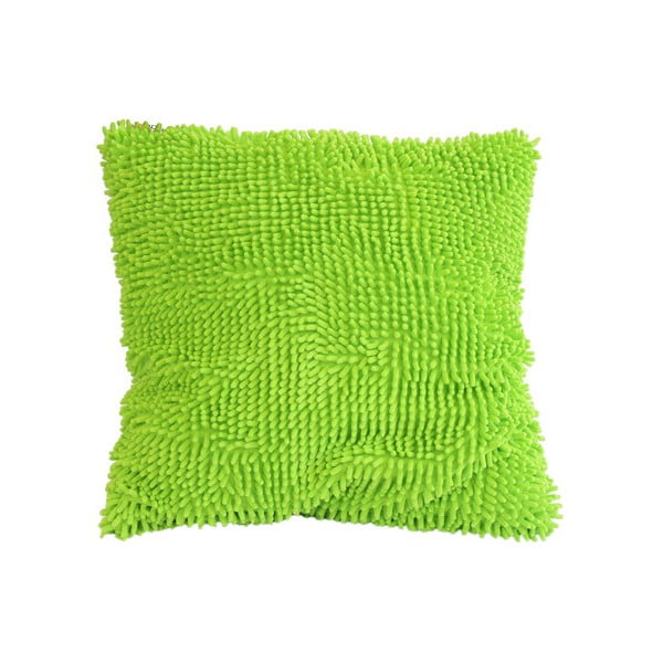 Kosmata poduszka, zielona
