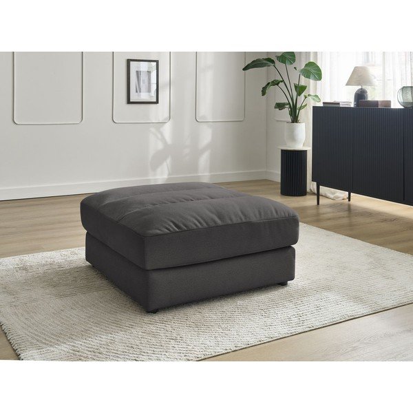 Czarny aksamitny podnóżek Sierra – Bobochic Paris-image-1