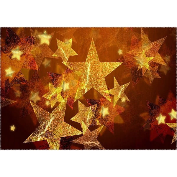 Dywan Vitaus Christmas Period Sparkling Stars, 50x80 cm