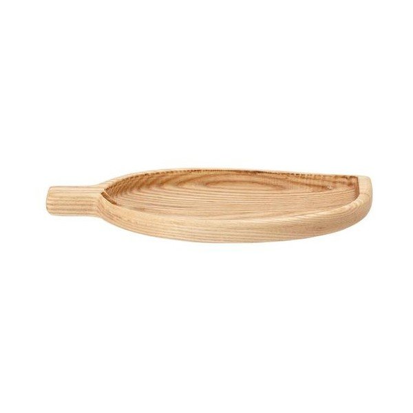 Taca z drewna jesionowego Bloomingville Leaf-image-1