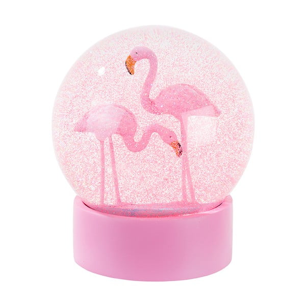 Kula śnieżna Talking Tables Flamingo