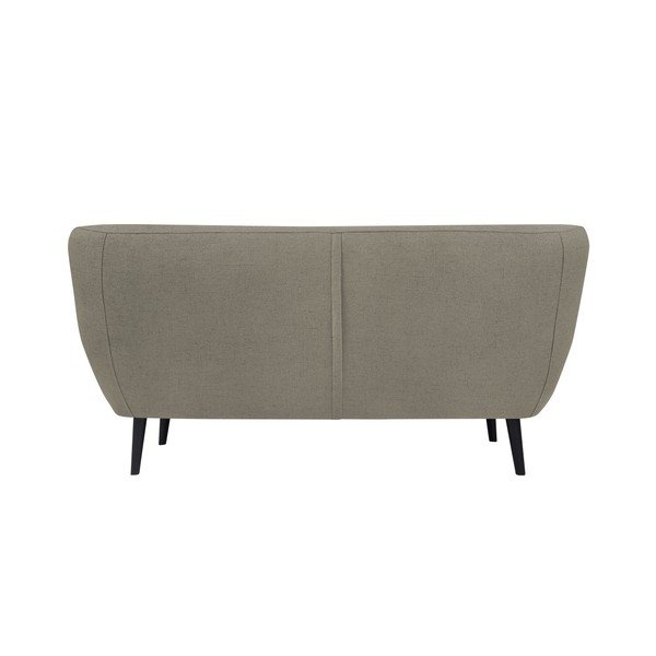 Brązowa sofa 2-osobowa z brązowymi nogami Mazzini Sofas Piemont-image-1