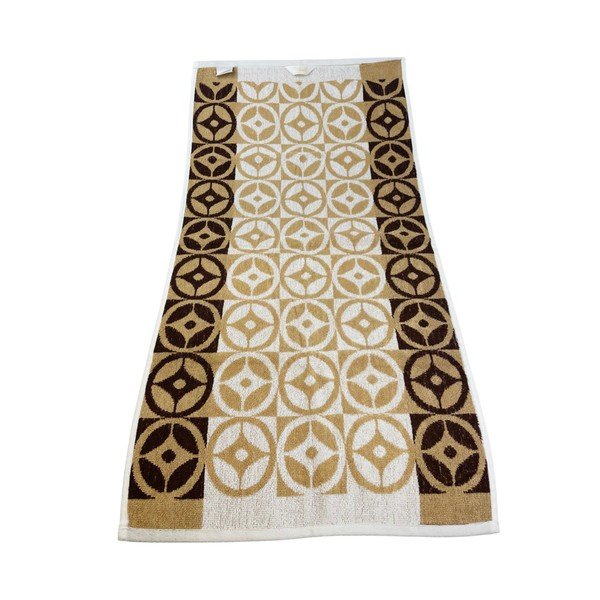 Brązowy bawełniany ręcznik kąpielowy 70x140 cm Compass – JAHU collections-image-2