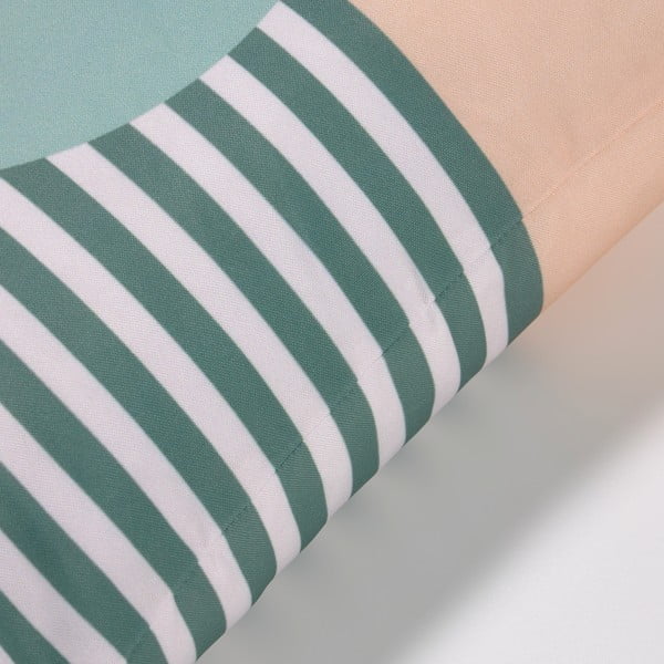 Różowo-zielona poszewka na poduszkę Kave Home Glendale, 45x45 cm-image-1