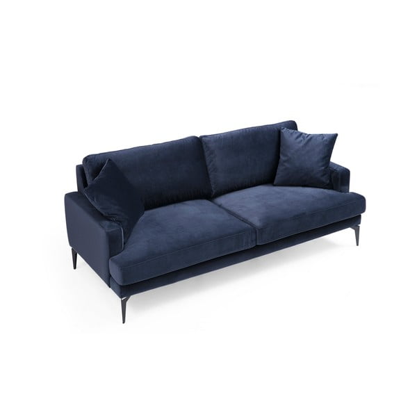 Ciemnoniebieska sofa 175 cm Papira – Balcab Home-image-2