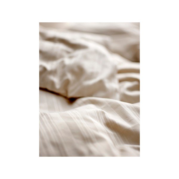 Beżowa adamaszkowa pościel jednoosobowa 140x200 cm Noble – Södahl-image-2