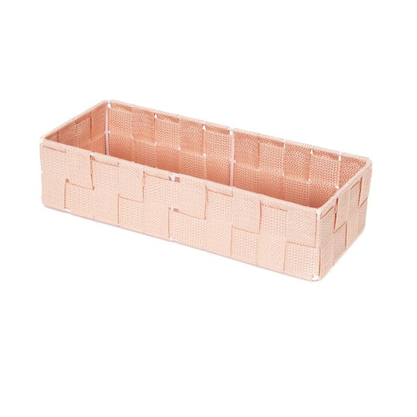 Różowy organizer łazienkowy Compactor Stan, 30x12 cm