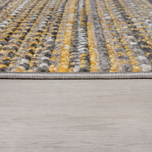 Musztardowy chodnik 60x230 cm Camino – Flair Rugs-image-4
