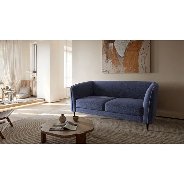 Ciemnoniebieska sofa 160 cm Galbe – Ghado-image-2
