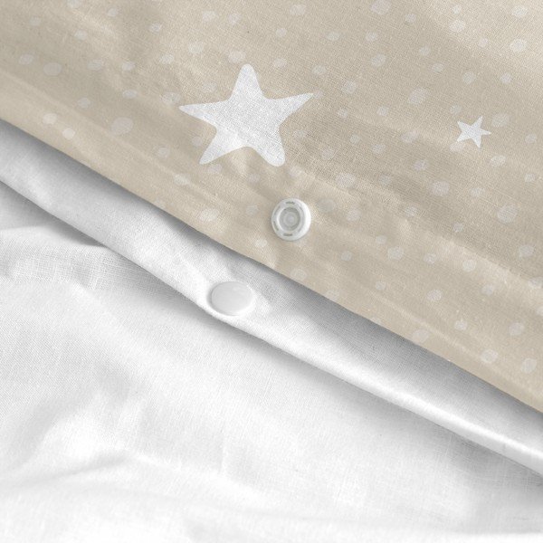 Bawełniana jednoosobowa pościel dziecięca 140x200 cm Little star – Happy Friday-image-4