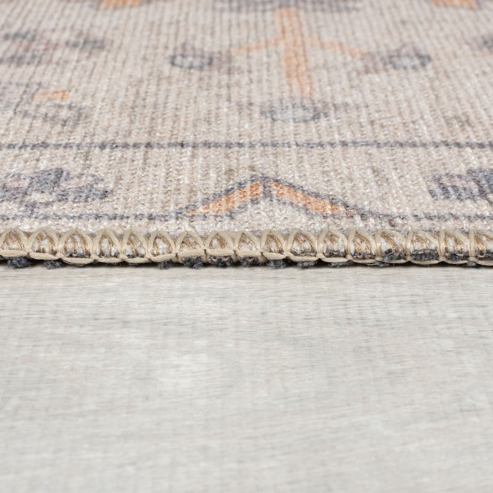 Kremowy dywan odpowiedni do prania 190x290 cm Teo Traditional – Flair Rugs (zdjęcie 5)