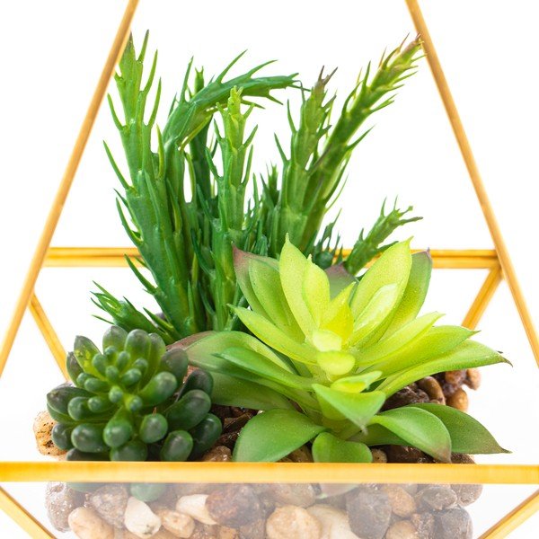 Sztuczny sukulent (wysokość 30 cm) Geometry – AmeliaHome-image-2
