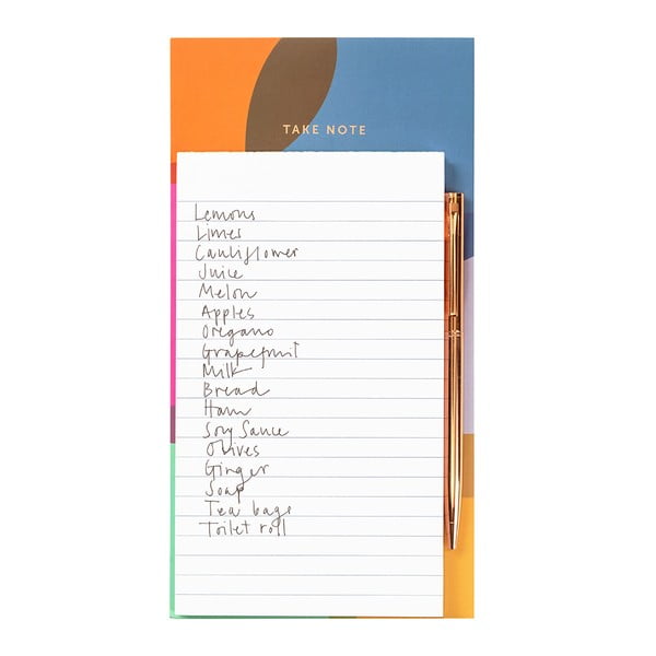 Magnetyczny notes z długopisem 70 str. – Busy B-image-2