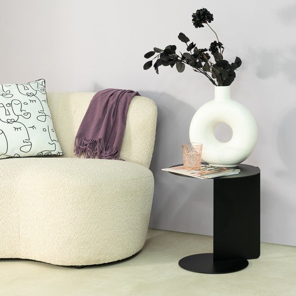 Metalowy okrągły stolik ø 40 cm Salsa – Spinder Design-image-2