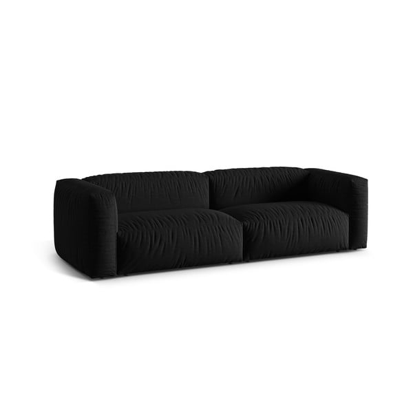 Czarna sofa modułowa 240 cm Martina – Micadoni Home-image-2