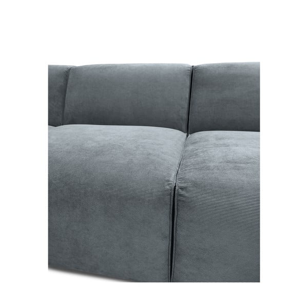 Szary sztruksowy narożnik (lewostronny) Sting – Scandic-image-4