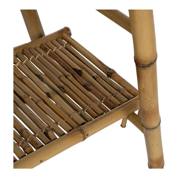 Bambusowy regał w naturalnym kolorze 78x165x40 cm Manali – Ixia-image-2