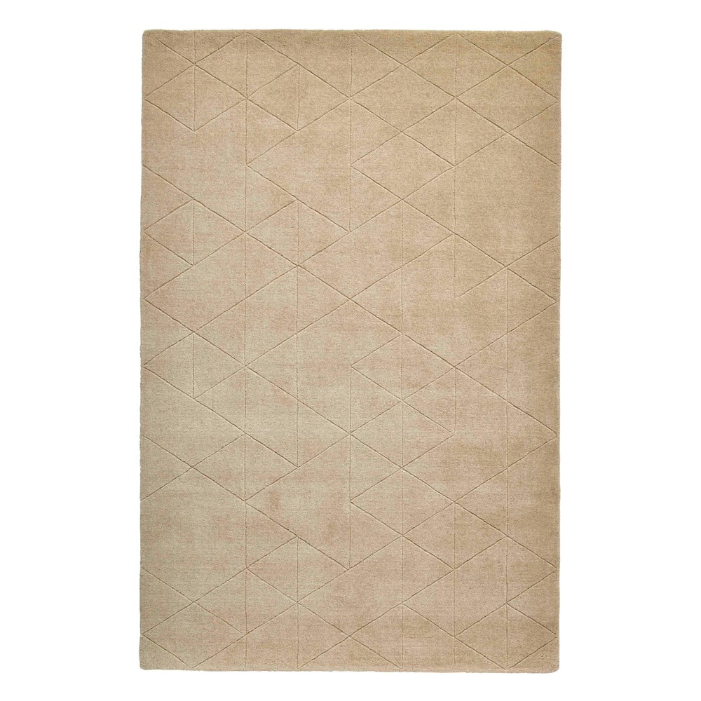 Beżowy wełniany dywan Think Rugs Kasbah, 120x170 cm