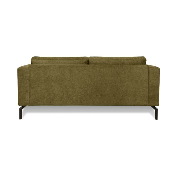 Musztardowa sofa 165 cm Gomero – Scandic-image-2