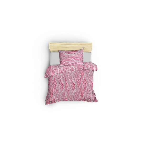 Różowa pościel z bawełny Nazenin Home Arrigo, 140x200 cm