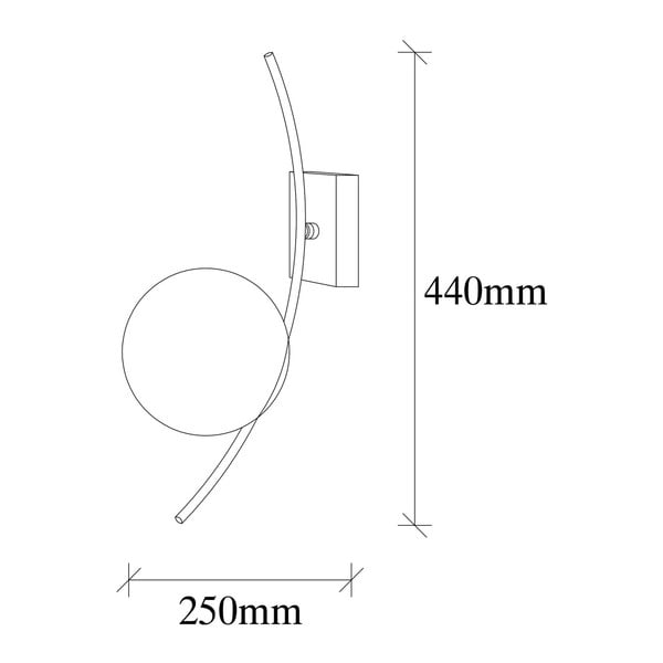 Biały/czarny kinkiet Hilal – Opviq lights-image-2