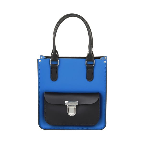 Skórzana torebka Taylor Mini Royal Blue/Black