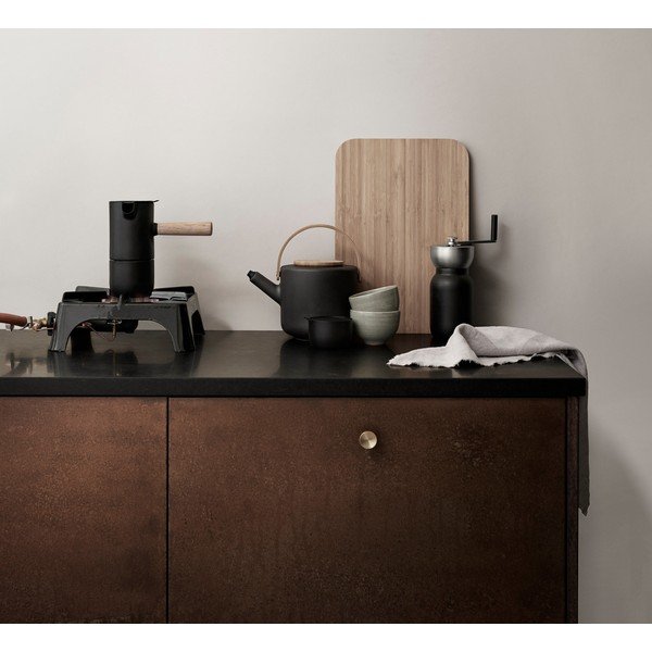 Czarna kawiarka ze stali nierdzewnej 250 ml Collar – Stelton-image-1