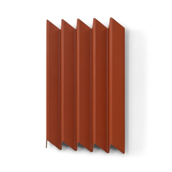 Metalowy wieszak ścienny w kolorze terakoty 21 cm Sensu – Spinder Design-image-2