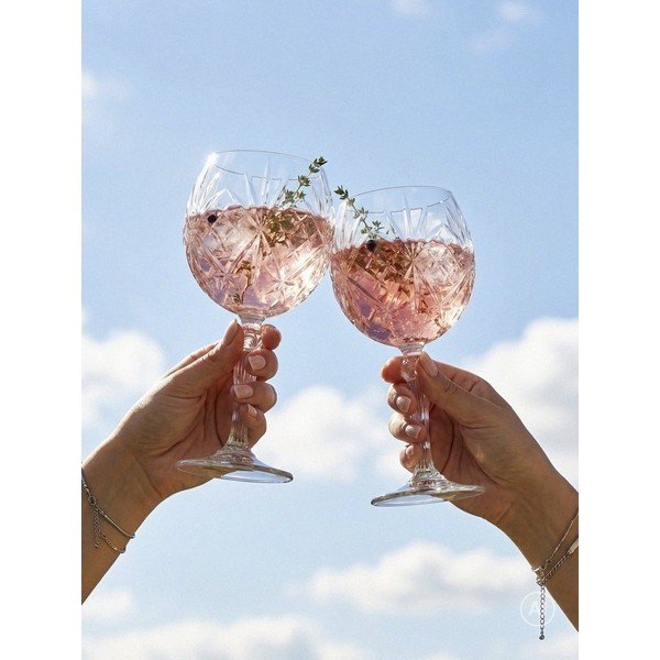 Kieliszki zestaw 4 szt. do ginu 650 ml Melodia – Lyngby Glas-image-4