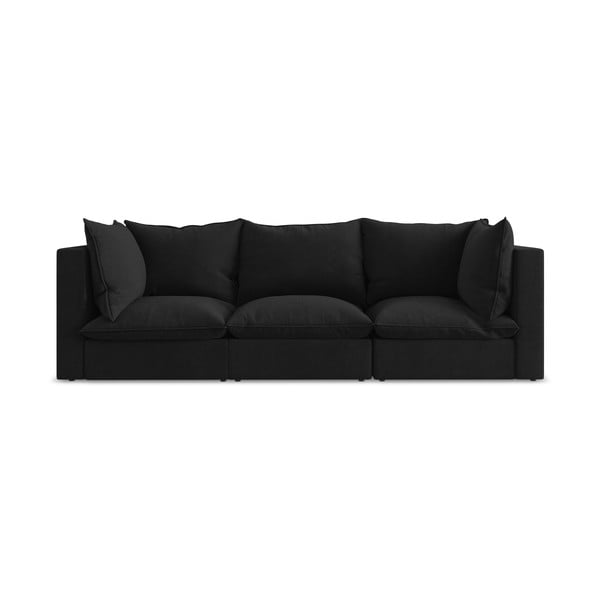 Czarna sofa 255 cm Manao – Makamii