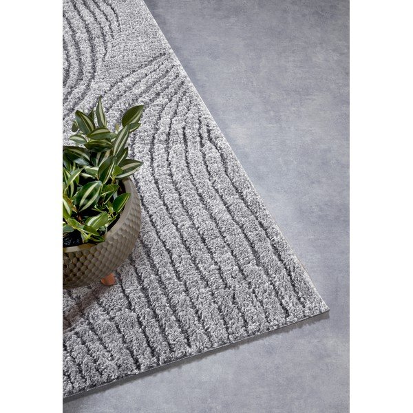 Szary chodnik 80x240 cm Pigment Light Grey – Elle Decoration-image-2