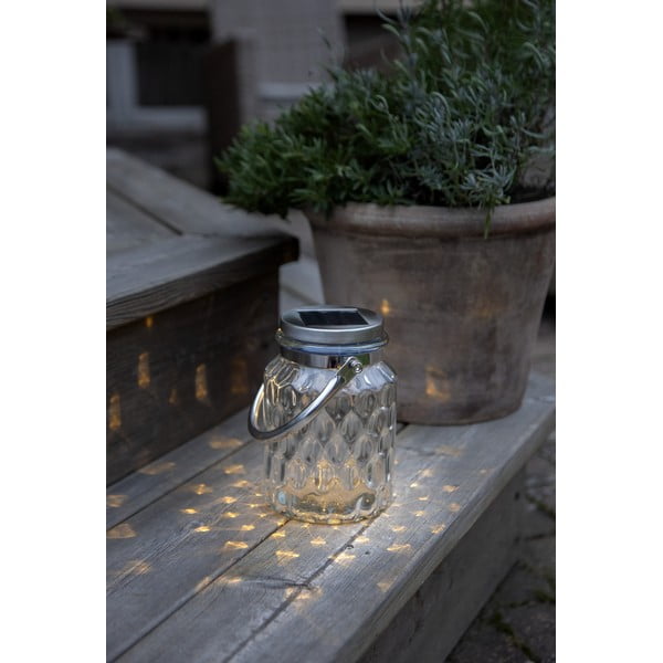 Ogrodowa solarna dekoracja świetlna LED Star Trading Pireus, wys. 16 cm-image-4