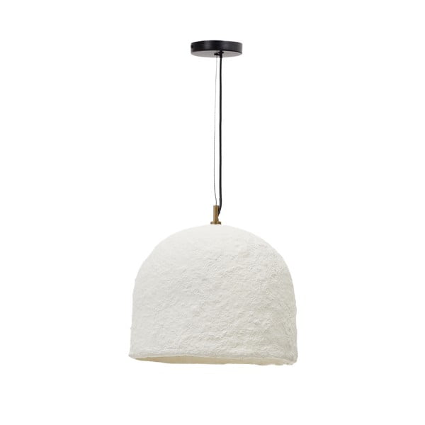 Biała lampa wisząca ø 35 cm Sineu – Kave Home