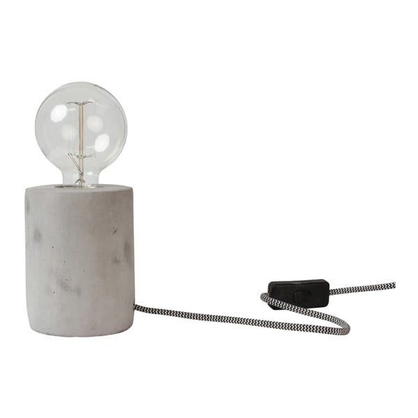 Lampa stołowa z cementową podstawą Opjet Paris, 13 cm