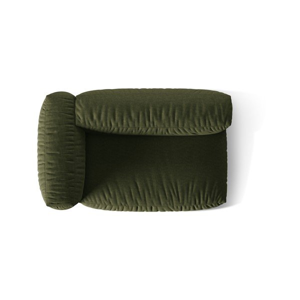 Zielony moduł sofy (lewostronny) Martina – Micadoni Home-image-3