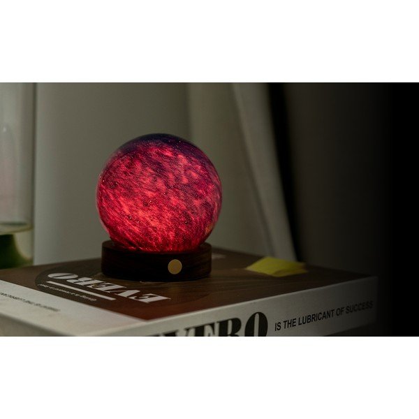 Dekoracja świetlna na USB w ciemnym naturalnym kolorze ø 8 cm Galaxy Breeze – Gingko-image-3